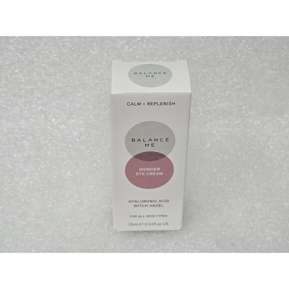 Balance Me Wonder Eye Cream With Hyaluronic Acid & Witch Hazel 15ml All Skin Typ - Picture 1 of 1